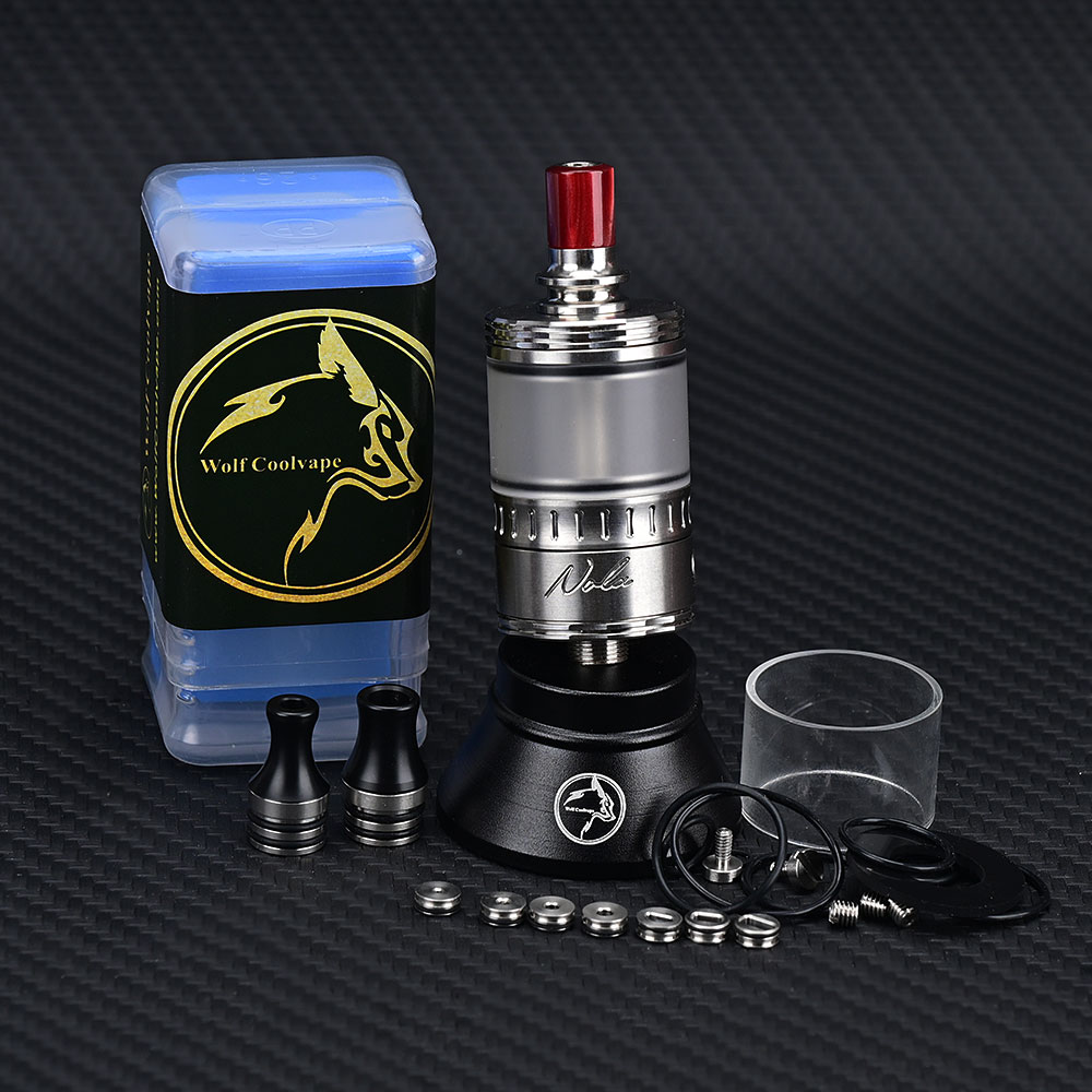 Vaping Air - Atomizador Reconstruible Wolfcoolvape NOLA RTA, Tanque
