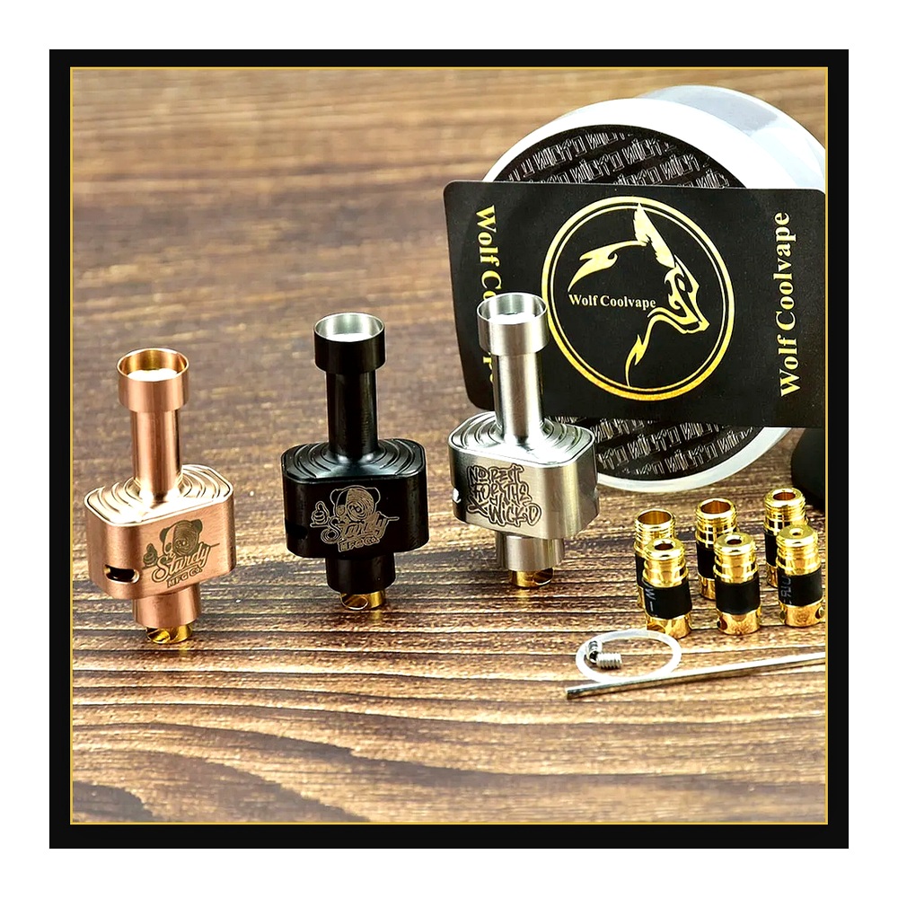Wolfcool Vape Sturdy MFG Wickd - Vaping Air reseña y precio