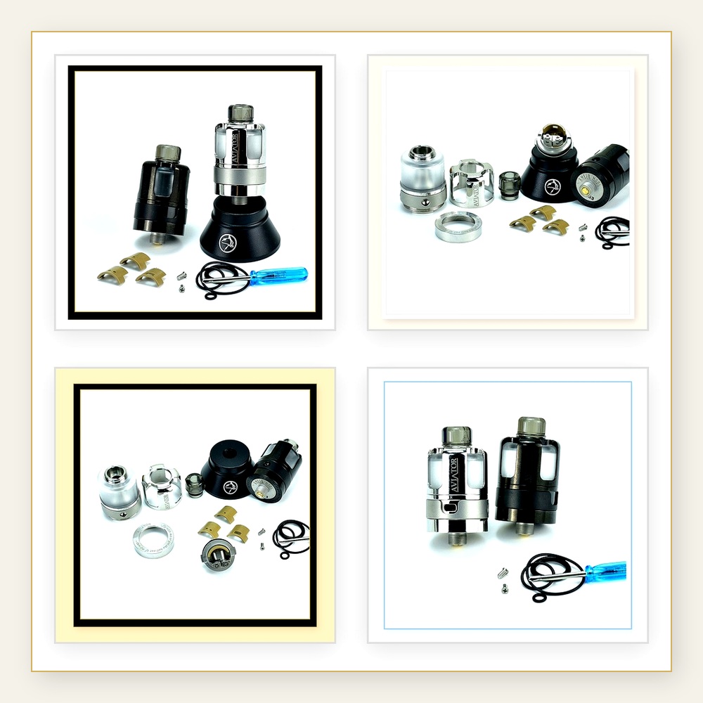 Tanque de vapeo Aviator RTA de - Vaping Air reseña y precio